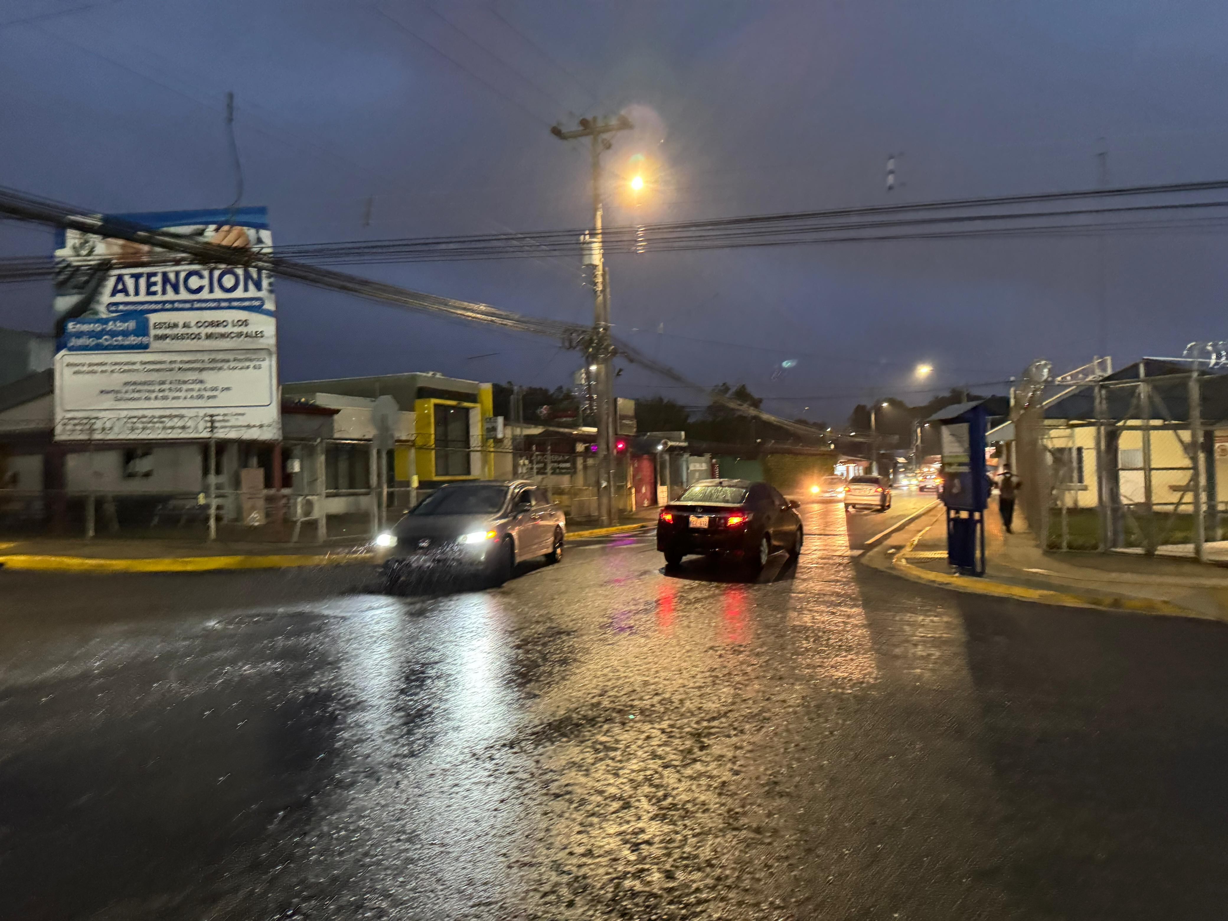 Lluvia en Pérez Zeledón, juego ante Saprissa