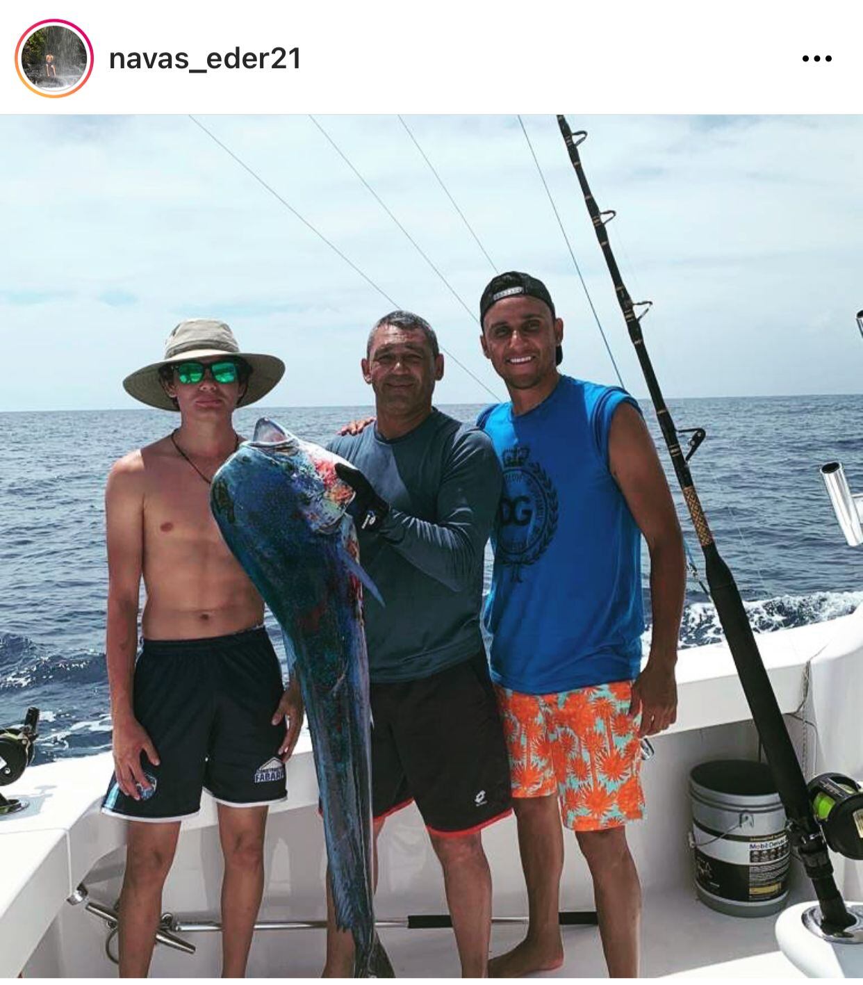 Edder Navas, medio hermano de Keylor Navas