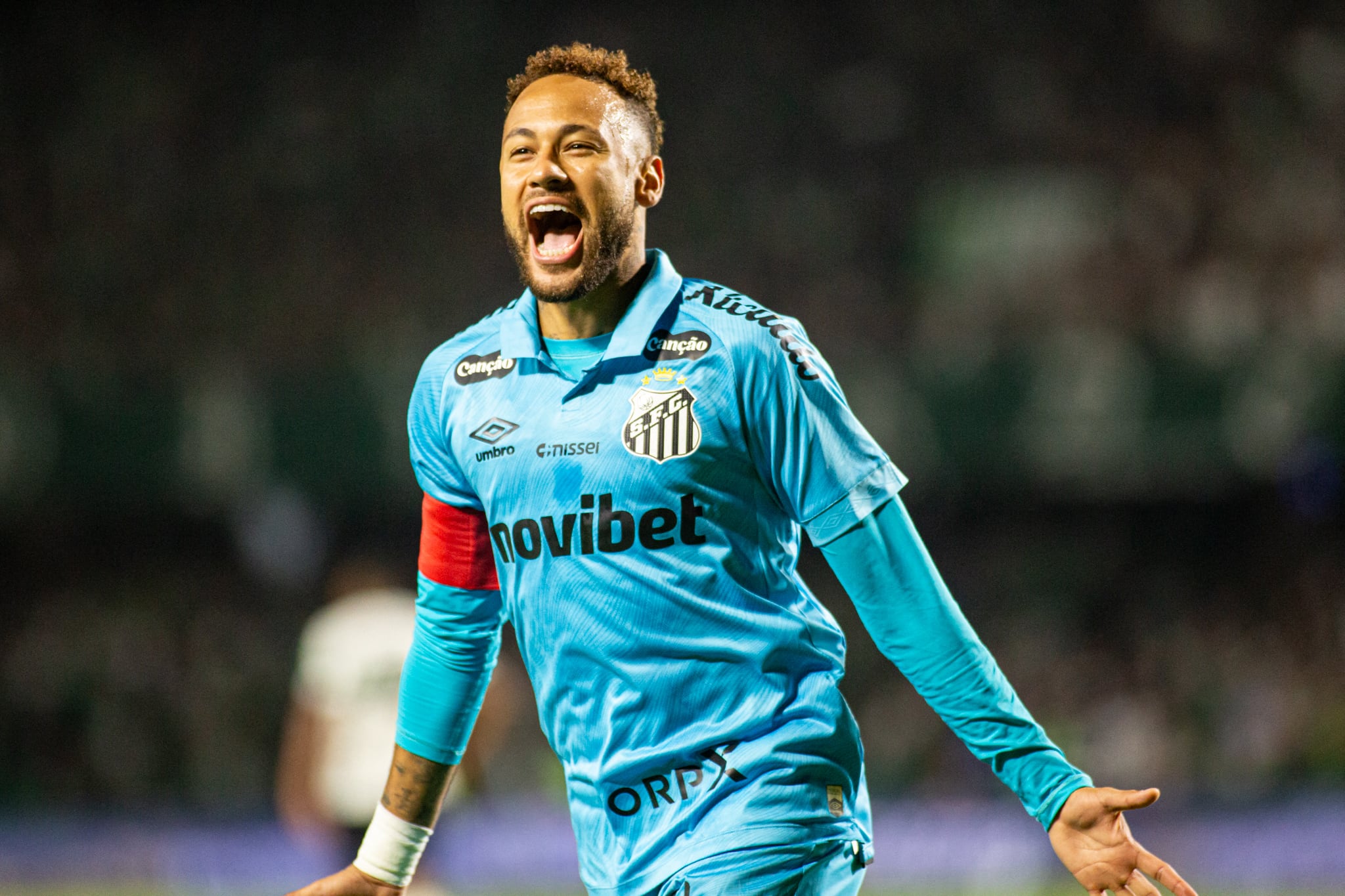 PR - CURITIBA - 13/05/2026 - COPA DE BRASIL 2026, CORITIBA vs. SANTOS - Neymar Jr., jugador del Santos, durante un partido contra Coritiba en el estadio Couto Pereira por la Copa de Brasil 2026. Foto: Luis Garcia/AGIF (Foto de Luis Garcia / AGIF vía AFP).