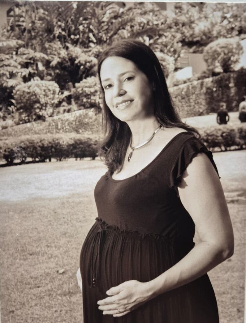 Marianela Carvajal, de Aguas Zarcas, San Carlos, celebró el Día de la Madre rodeada de sus 14 bendiciones, todas vivas y unidas.