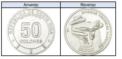 Banco Central anunció una nueva moneda coleccionable de ₡50.