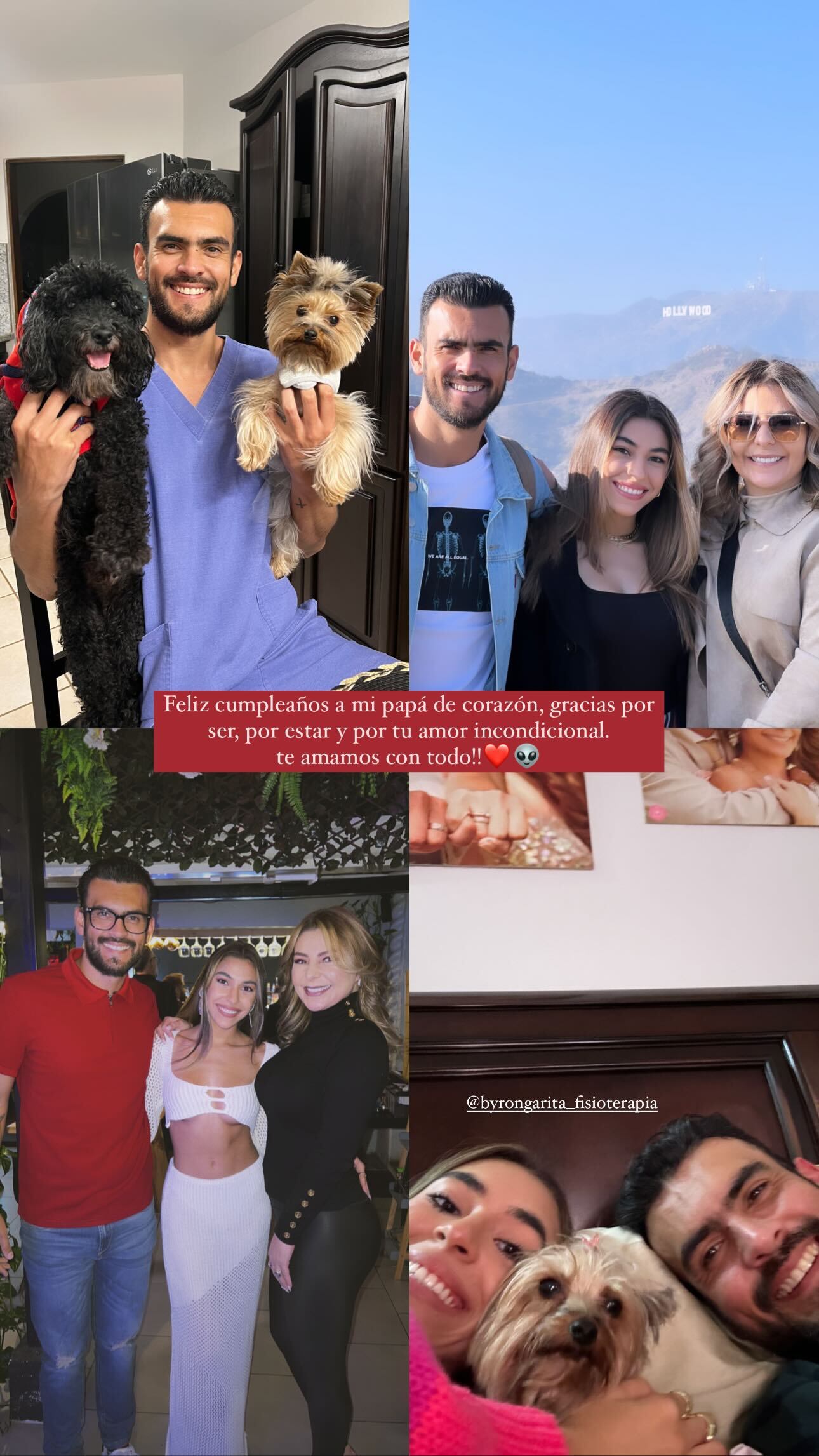 Glenda Peraza y Kiki Berry celebran los 36 años de Byron.