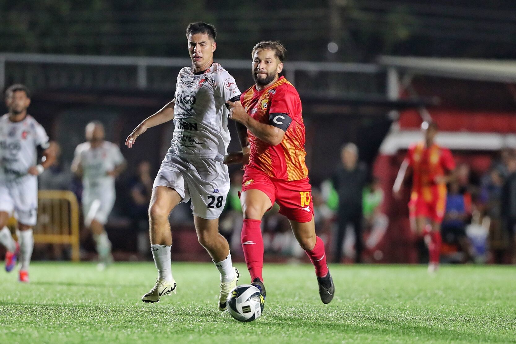 23/07/2024/ Juego entre Club Sport Herediano vs Puntarenas FC por la fecha 2 del torneo Apertura 2024 de la Liga Promerica en el estadio Carlos Alvarez de Santa Bárbara de Heredia / Foto John Durán