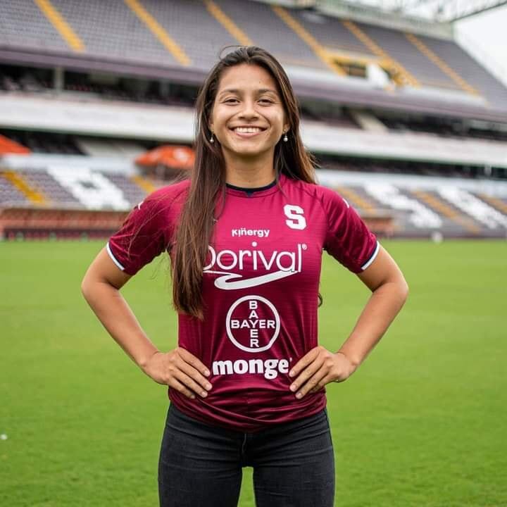 Pamela jugará su primer clásico este miércoles. Prensa Saprissa.