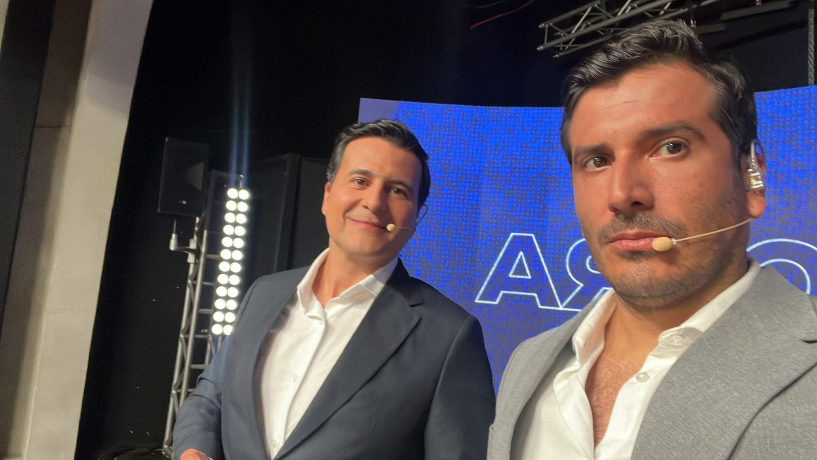 Douglas Sánchez y Jorge Obando