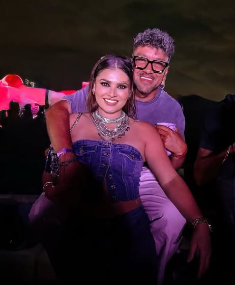 Jazmín Salas y su esposo Christian Bolaños, junto a sus hijos Alisson y Cristiano.