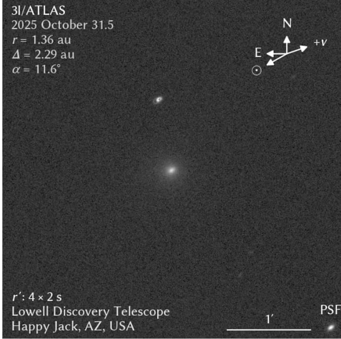 cometa 3I/ATLAS