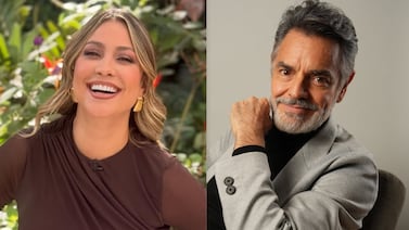 Thais Alfaro quedó como loca con la sorpresa que le dio Eugenio Derbez