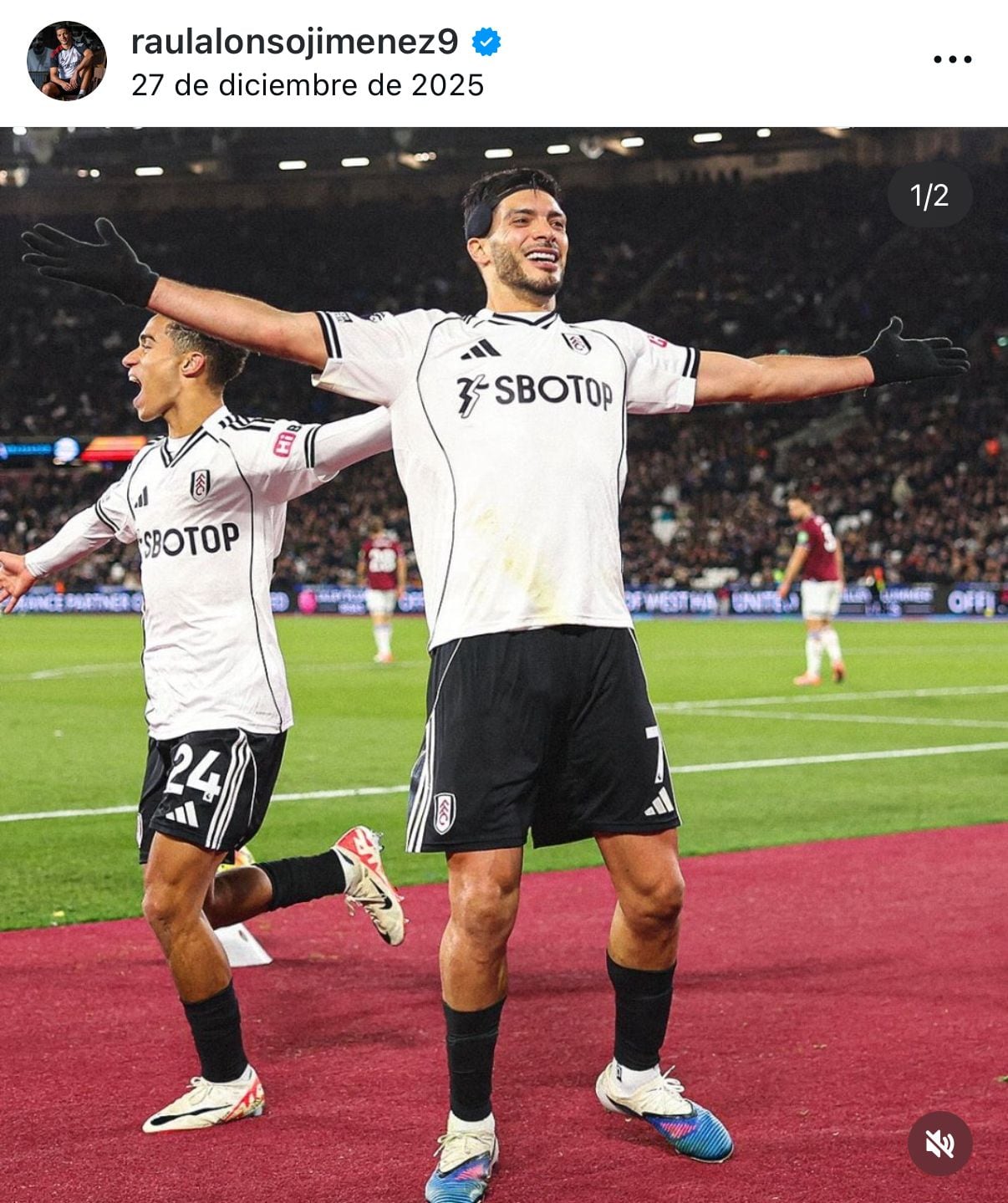 Raúl Jiménez Instagram