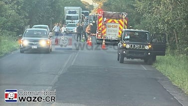 Violento choque deja a bebé de 6 meses y a niño de 6 años heridos de gravedad en Guanacaste