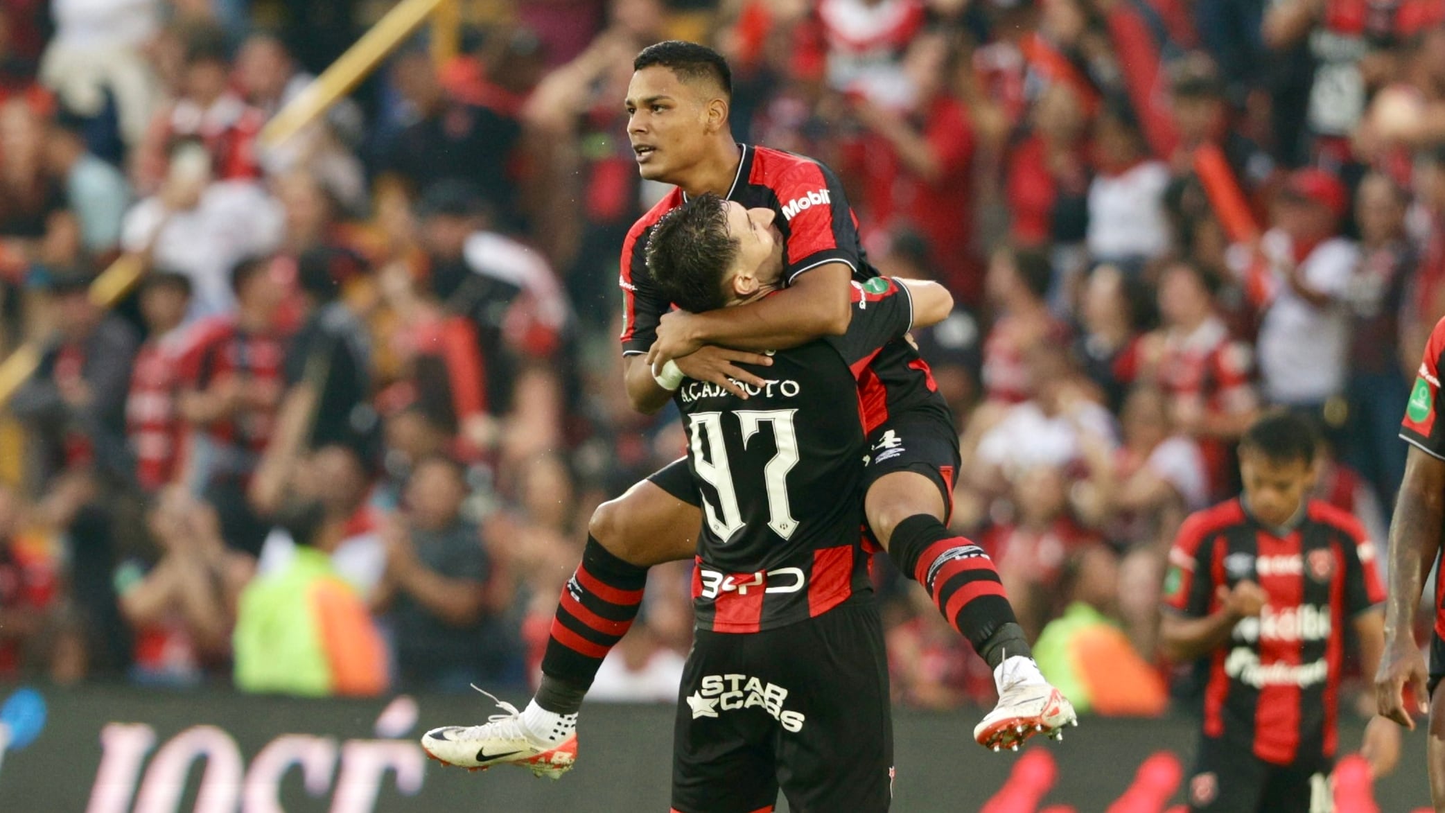 01/09/2024, Alajuela, Estadio Alejandro Morera Soto, partido de la jornada 8 del torneo de clausura 2024 entre la Liga Deportiva Alajuelense y el Deportivo Saprissa.