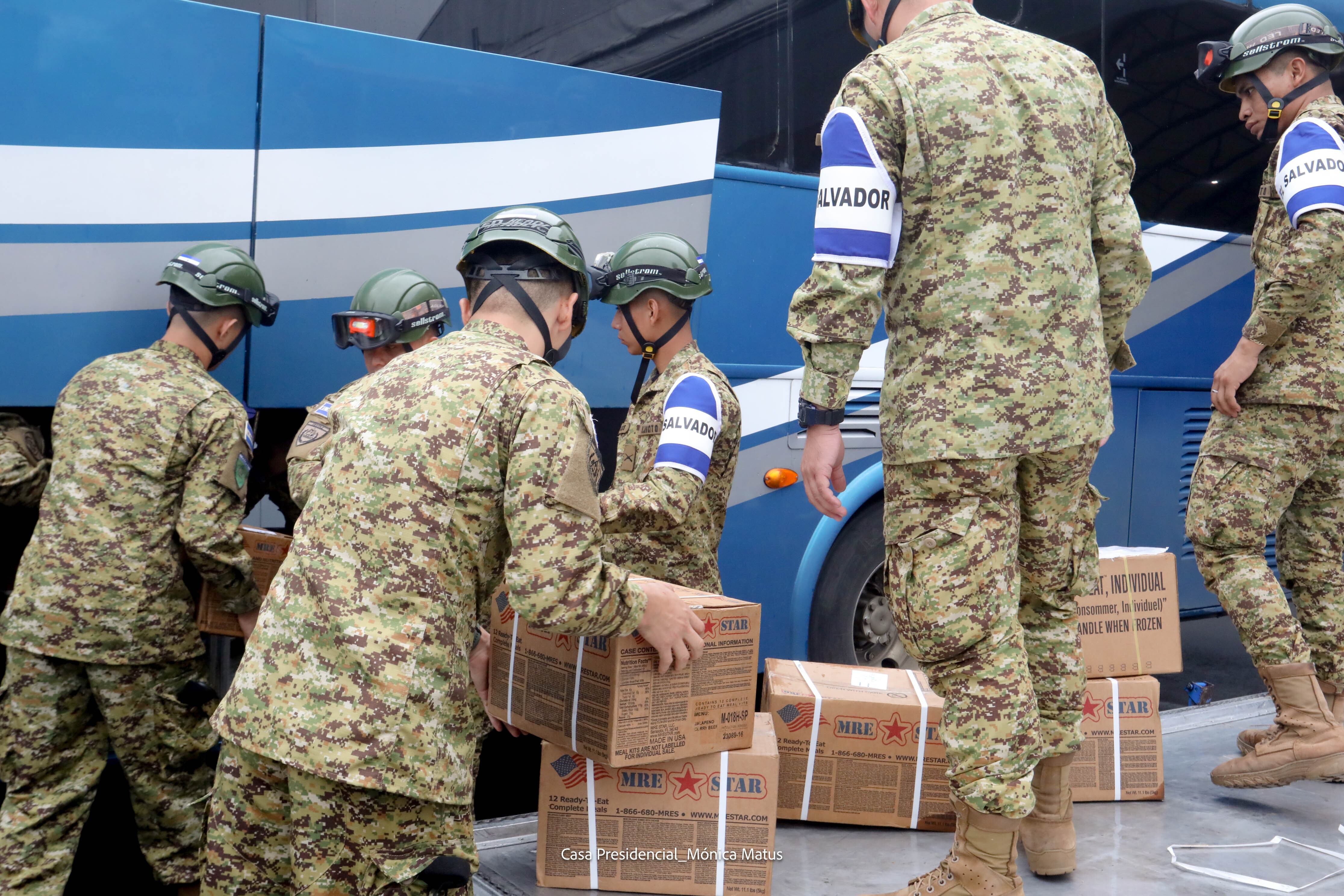 Militares El Salvador