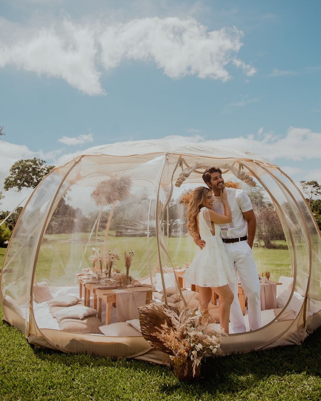 Karina Campos y su esposo Mauricio Ulate