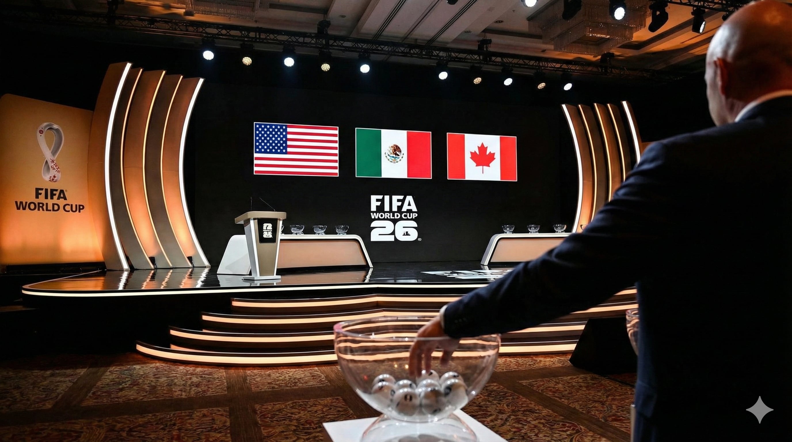 Así será el sorteo y el formato de la Copa Mundial FIFA 2026