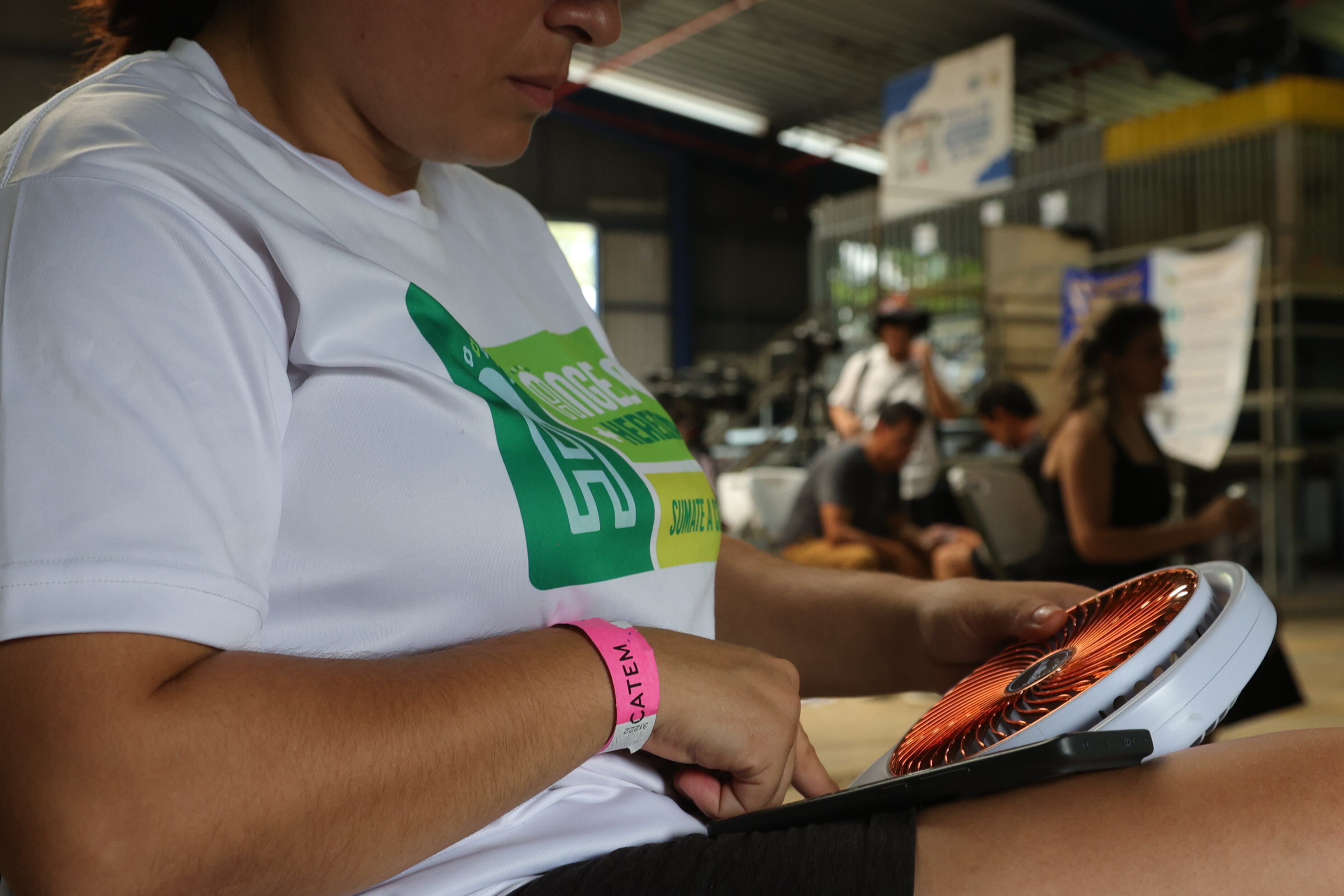 Migrantes en condición de tránsito en el CATEM zona sur Corredores / Fotografía: John Durán