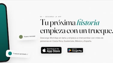 WichApp, la aplicación para celulares 100% costarricense en la que todo es a puro trueque