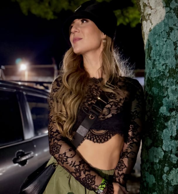 Mimi Ortiz, bailarina y presentadora de Sábado feliz.