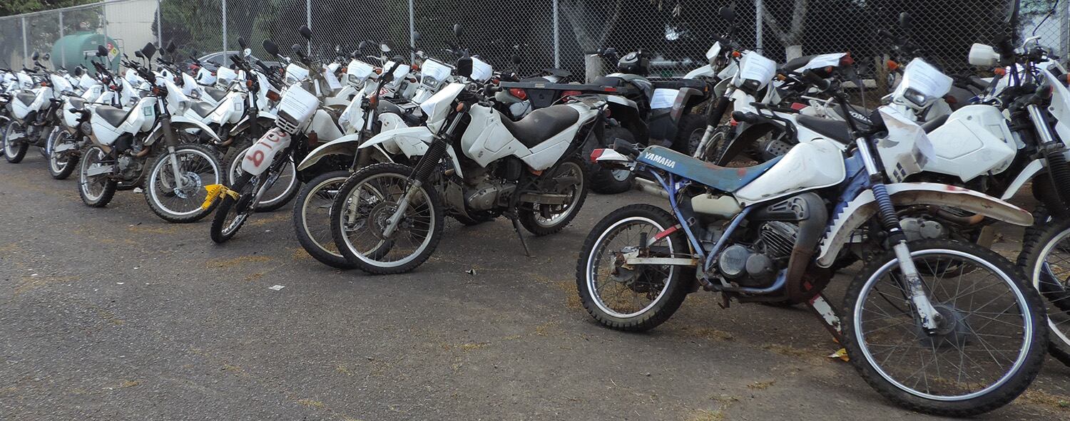El Instituto Costarricense de Electricidad (ICE) rematará 135 motocicletas, 8 cuadraciclos, 1 camión, 2 pick up, 1 vehículo rural grande y 16 vehículos station, así como vehículos para repuestos.