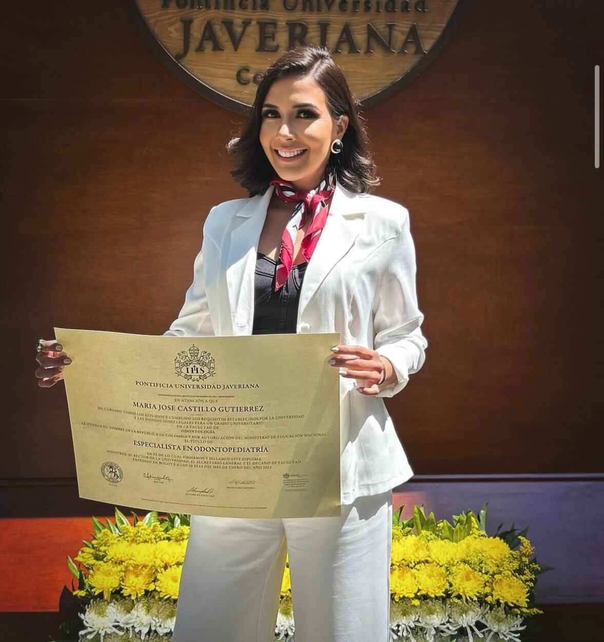 María José Castillo especialista