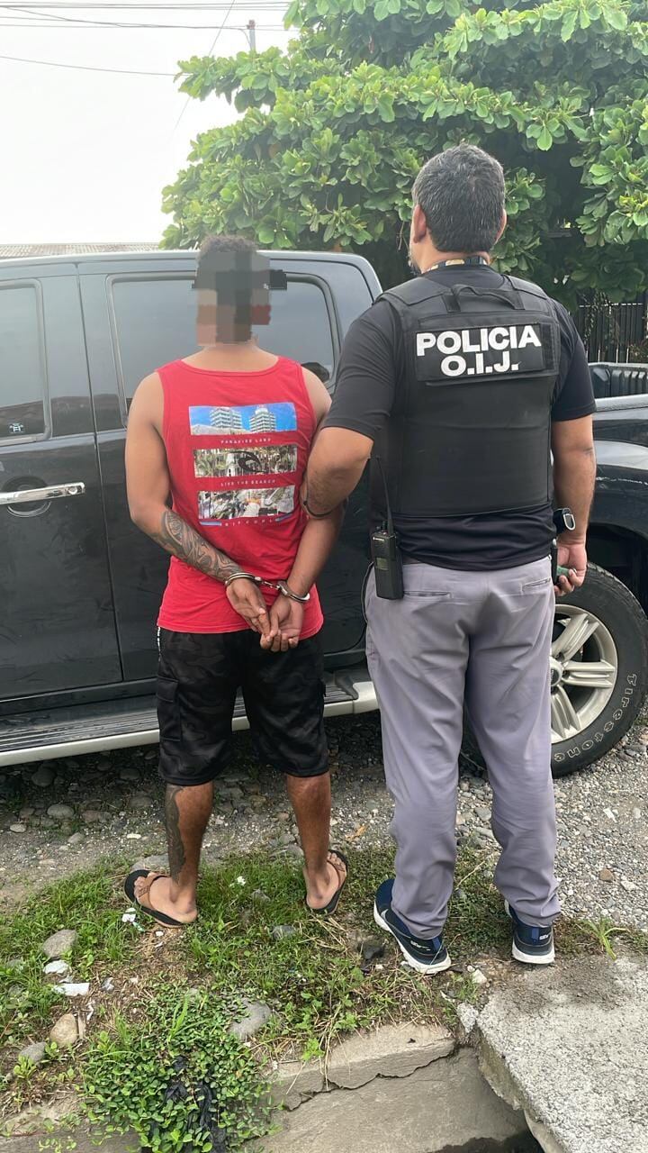 Ruddy Campos Morales, un exagente del OIJ, que mataron de 26 balazos; un sujeto de apellido Gutiérrez, de 27 años fue contratado por el exsuegro de Ruddy. Foto: OIJ