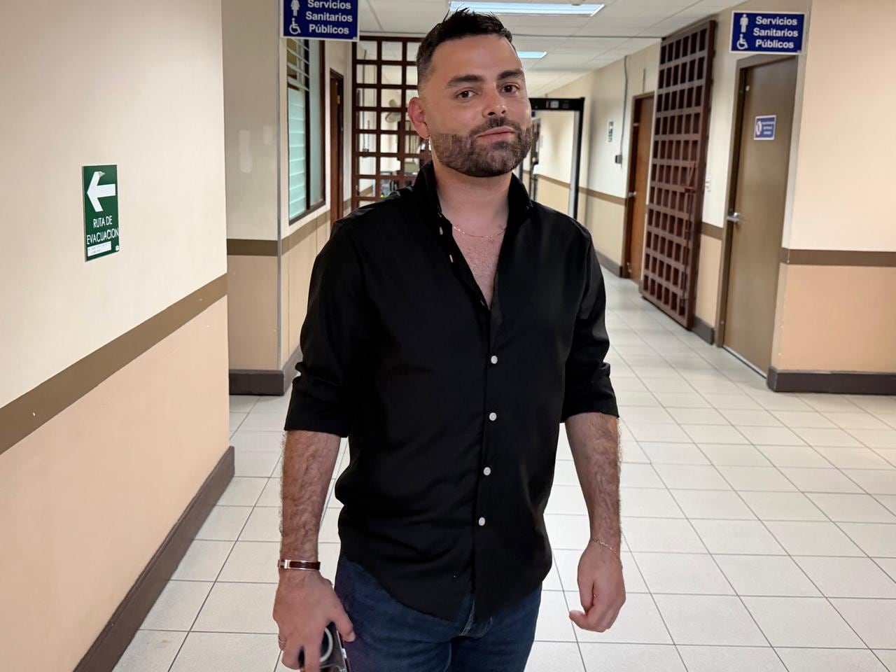 Diego Bravo sí se presentó a juicio este jueves