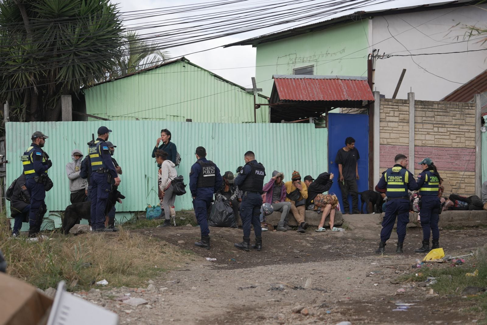 Policía Municipal destruye el búnker más grande de San José. Foto PMSJ.