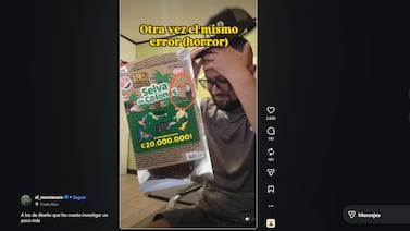 Creador de contenido evidenció gran error que cometió la Junta en diseño de sus nuevas raspaditas