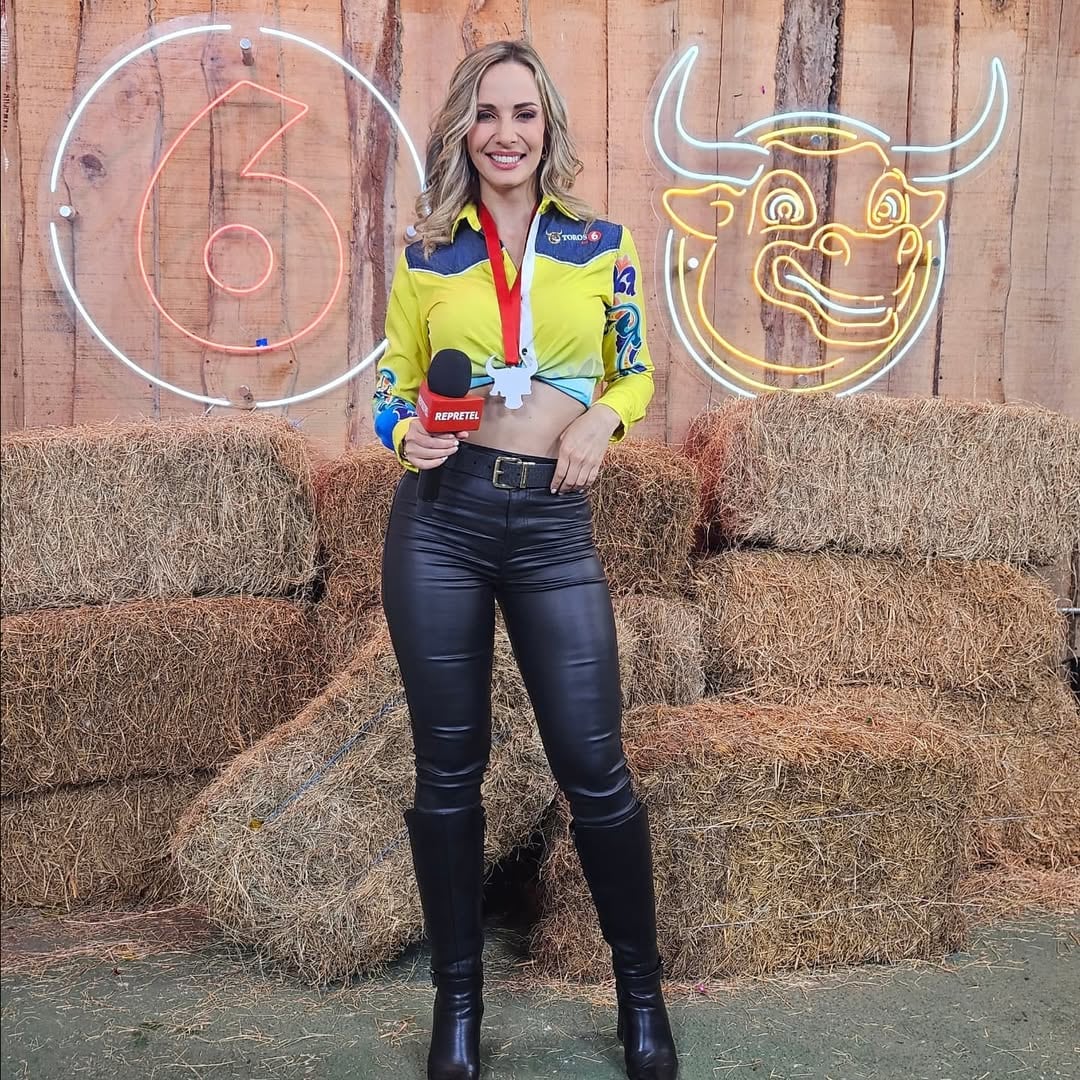 Charlyn López, presentadora de Repretel, canal 6.