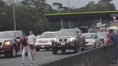 Conductores detuvieron el tráfico en carretera nacional por un motivo que enterneció a muchos