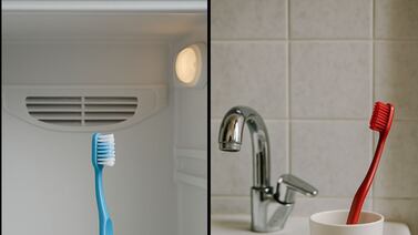 Cepillo de dientes: la razón por la que ni el baño ni el refrigerador son 100% higiénicos para guardarlo