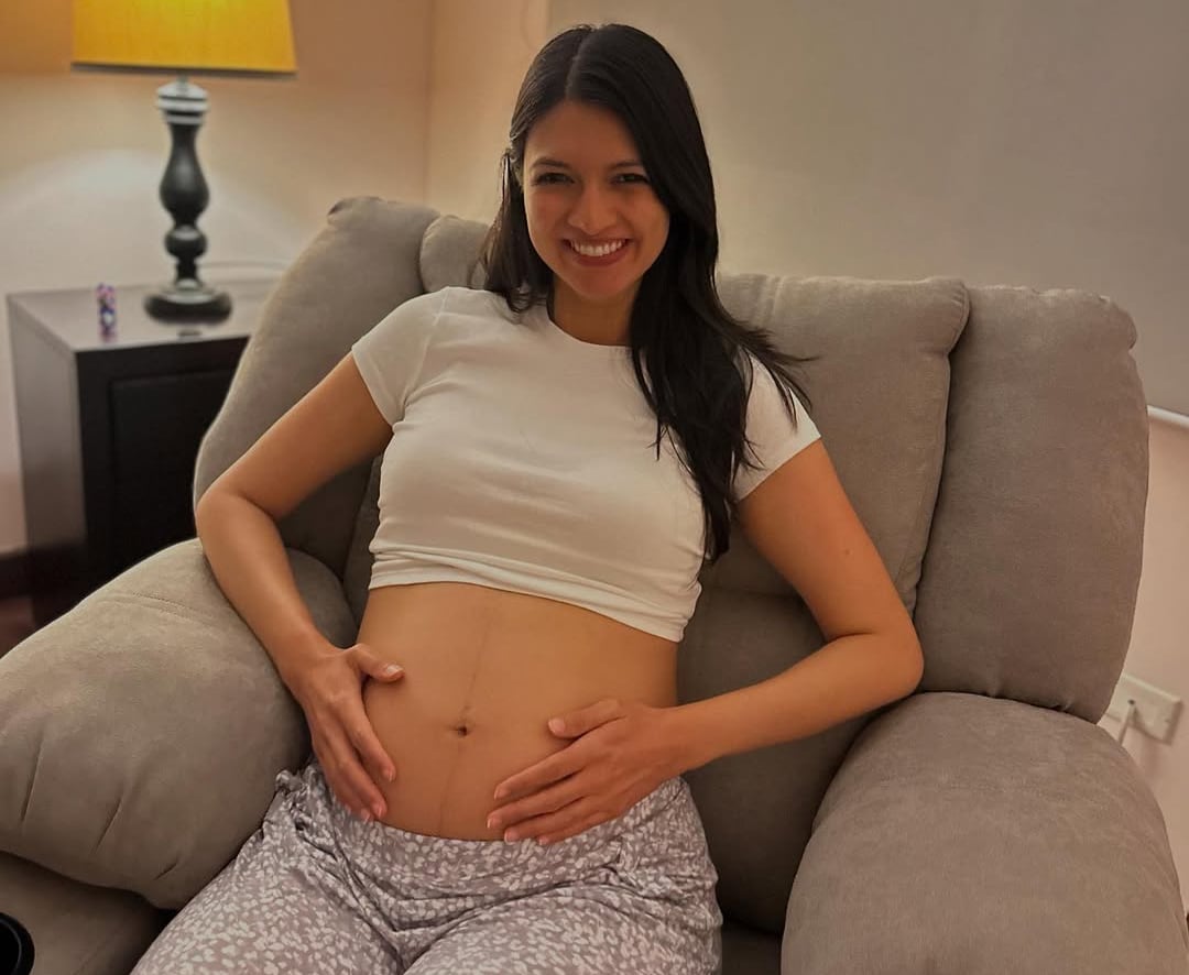 La periodista de Buen día, Carolina Monge