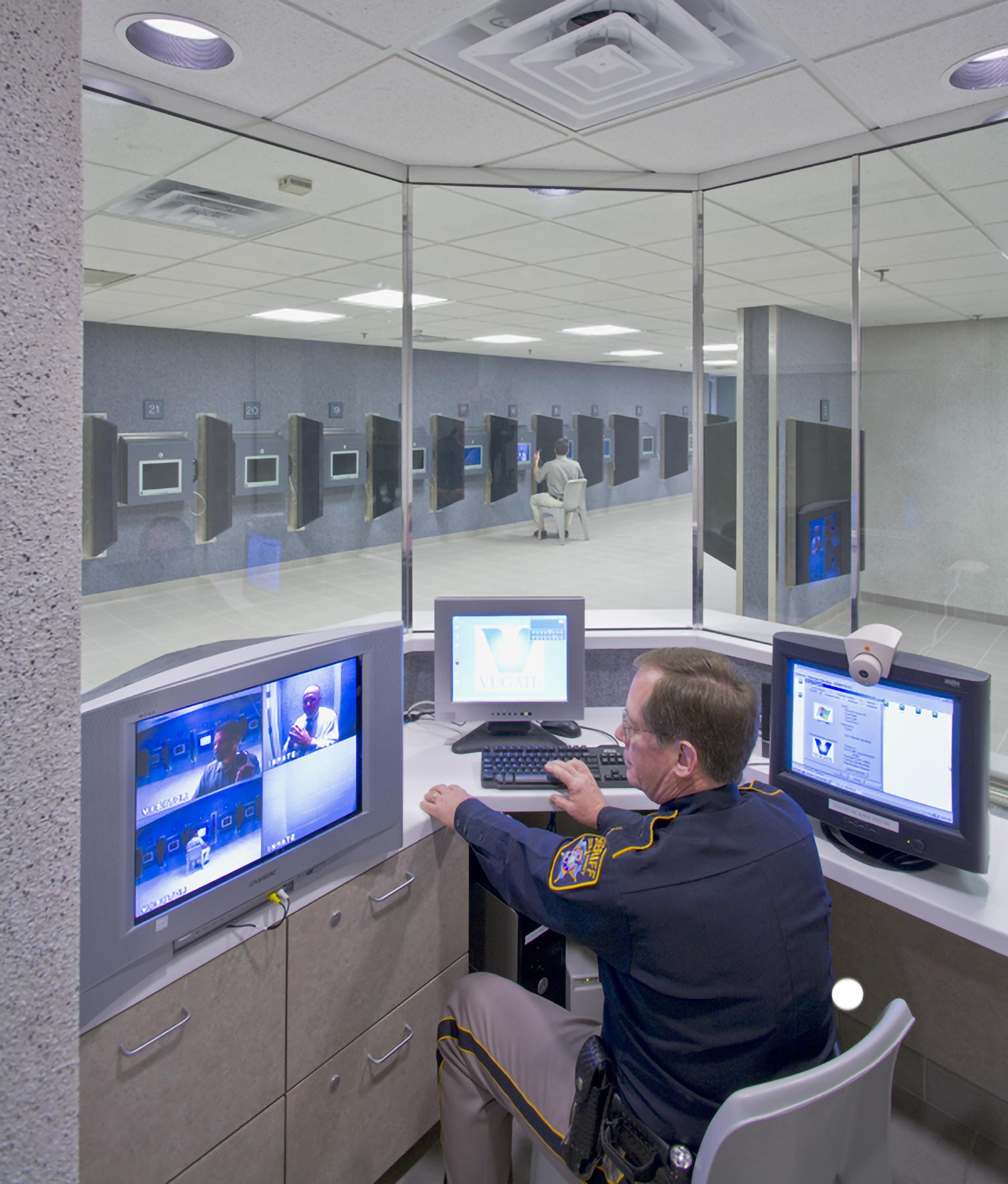 Cárcel Collin County Jail, del condado de Collin, en McKinney, Texas donde está Celso Gamboa y Edwin López, alias Pecho de Rata al ser extraditados. Foto: bsw-architects