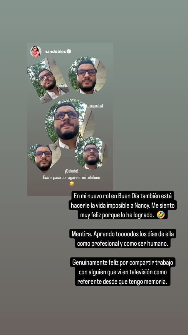 Nancy Dobles y Daniel Céspedes son presentadores de Buen día