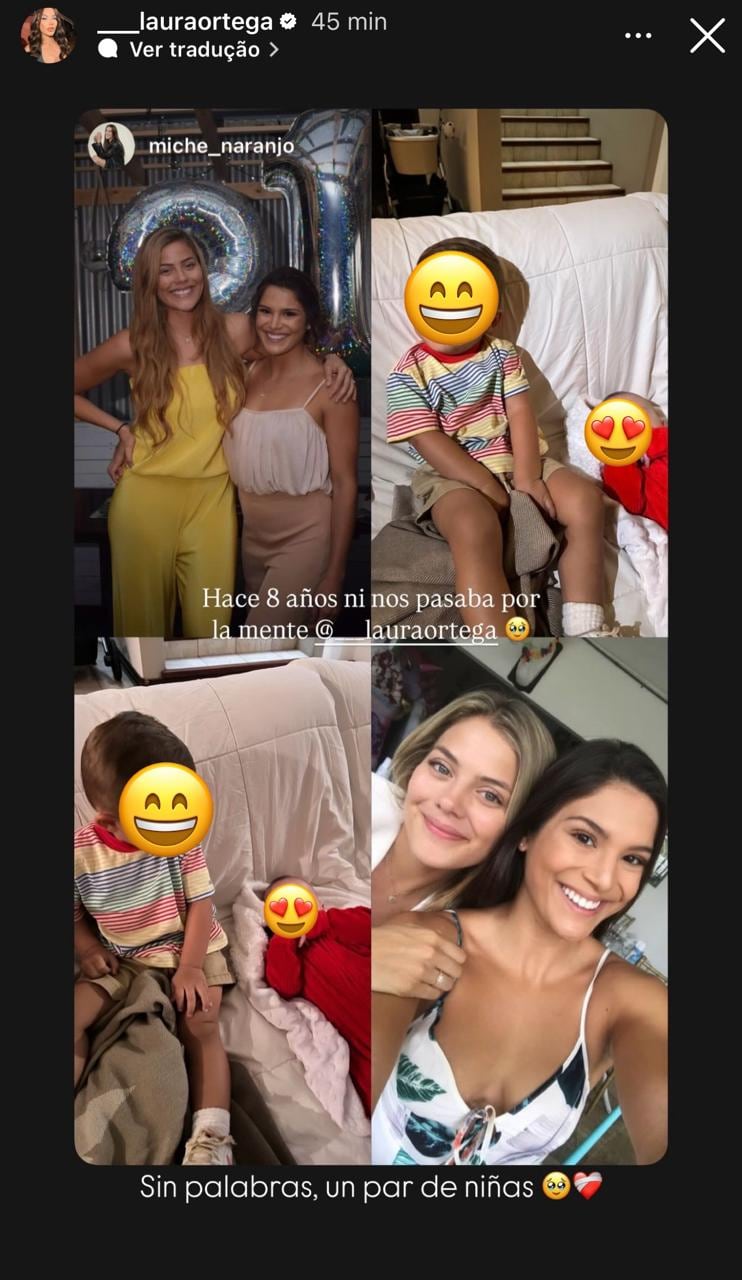 Laura Ortega y Michelle Naranjo protagonizaron varios encontronazos en redes sociales en el pasado