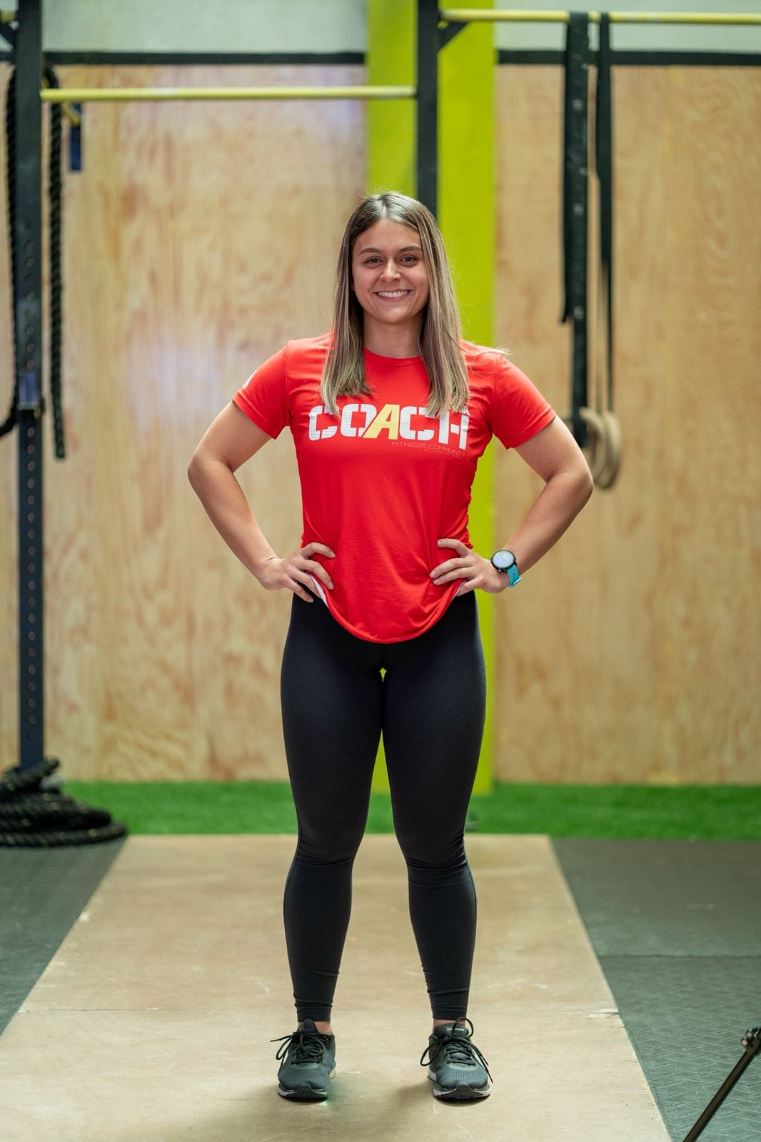 Michelle Villalobos es Head Coach de CrossFit
