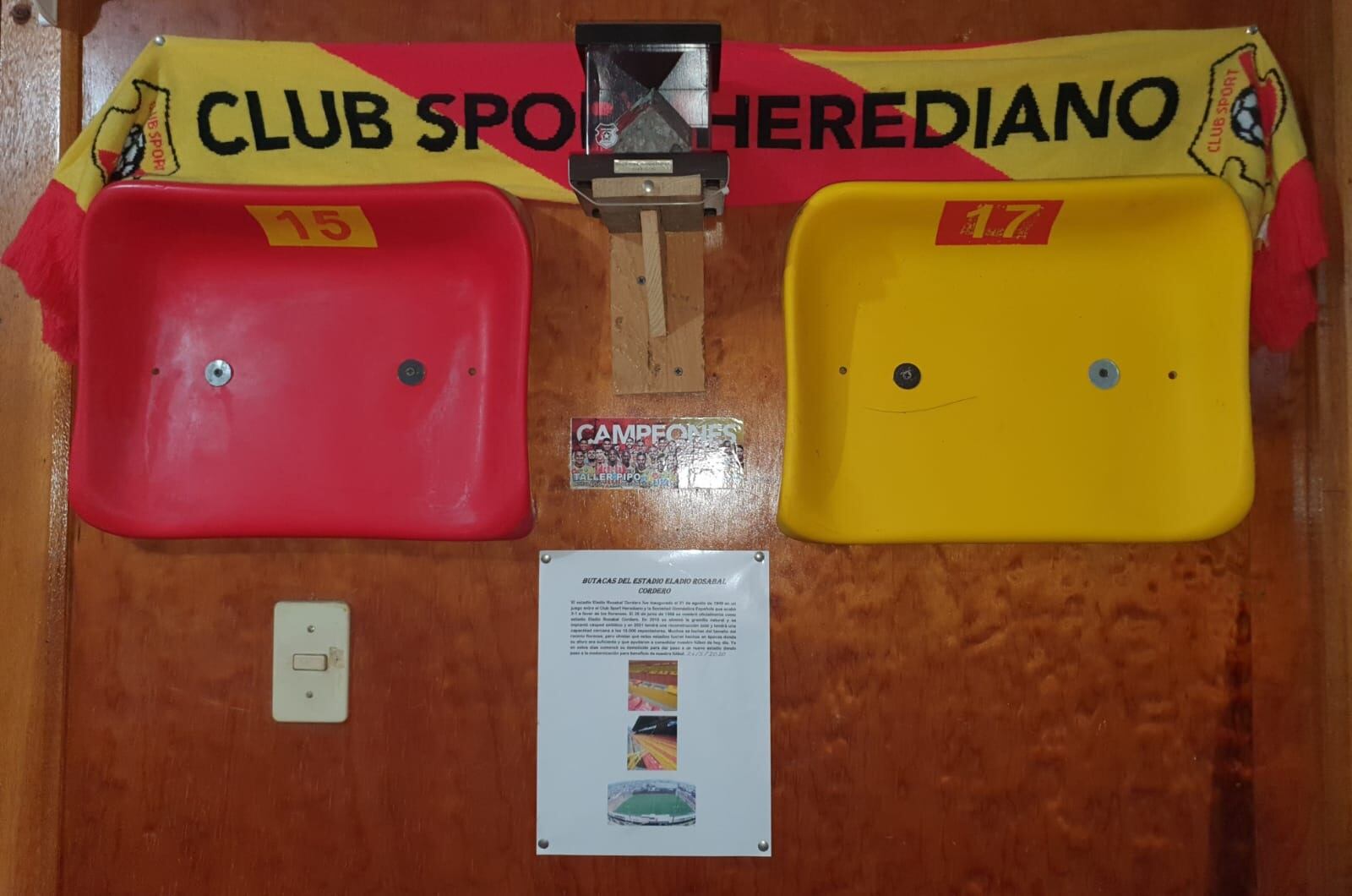 Carlos Hernández, aficionado herediano. Cortesía.