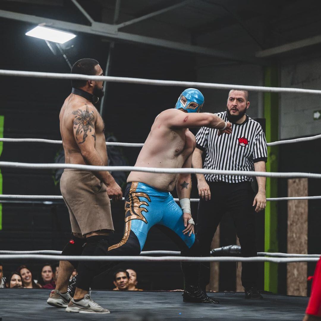 Káiser es un luchador de la empresa costarricense RWA. Foto: Instagram