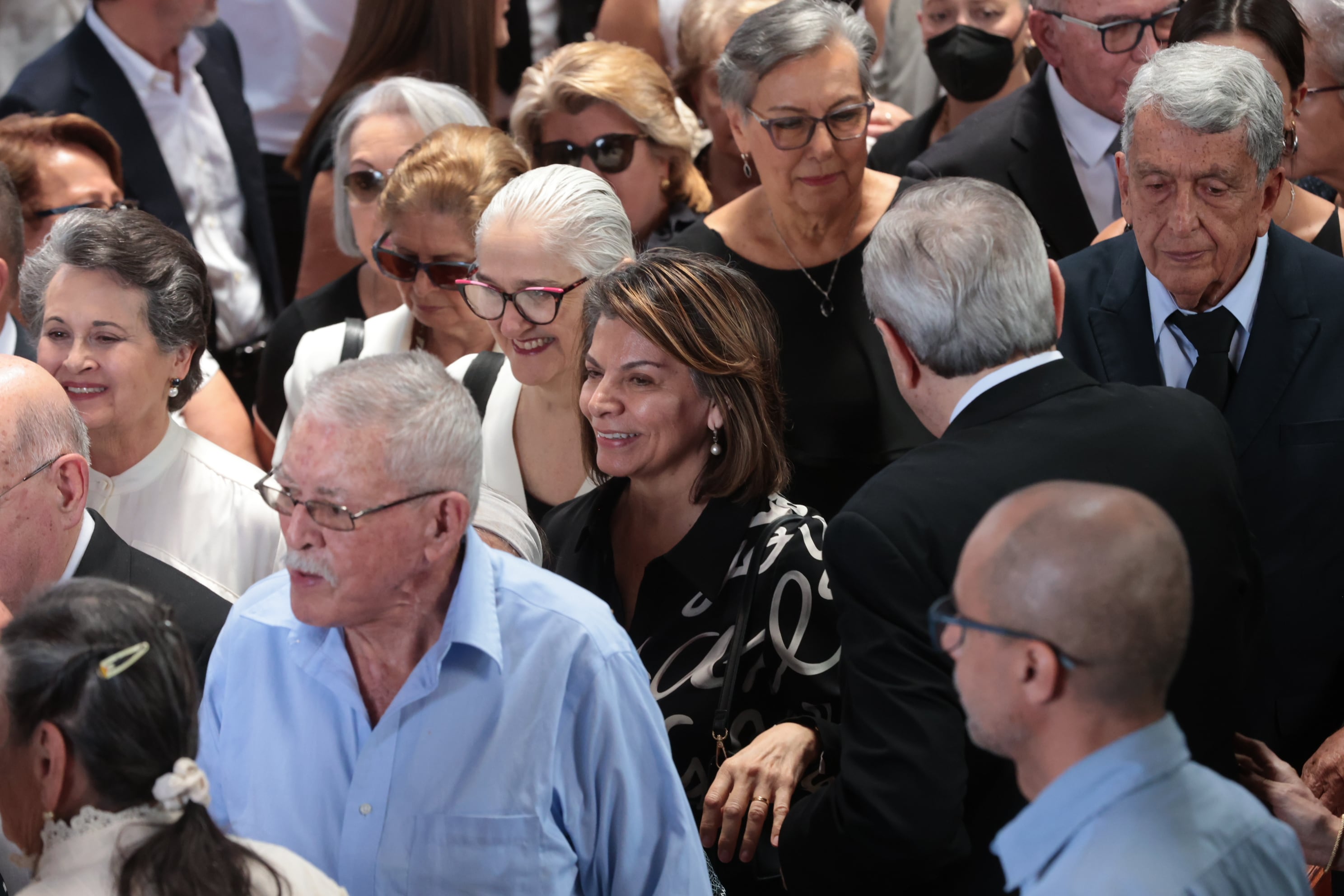 18/03/2026/ Funeral de Lorena Clare en la parroquia de San Rafael de Escazú / Foto John Durán