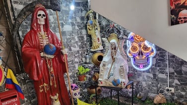 La famosa celebración mexicana de “La Santa Muerte” se vino a nuestro país