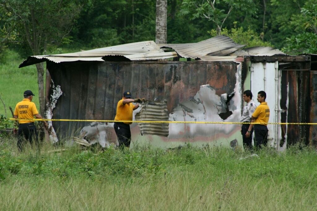 Olger Vásquez Sibaja, condenado a 142 años de cárcel por encerrar a cuatro personas dentro de un contenedor y quemarlos vivos en Herradura, Puntarenas. Foto Archivo.