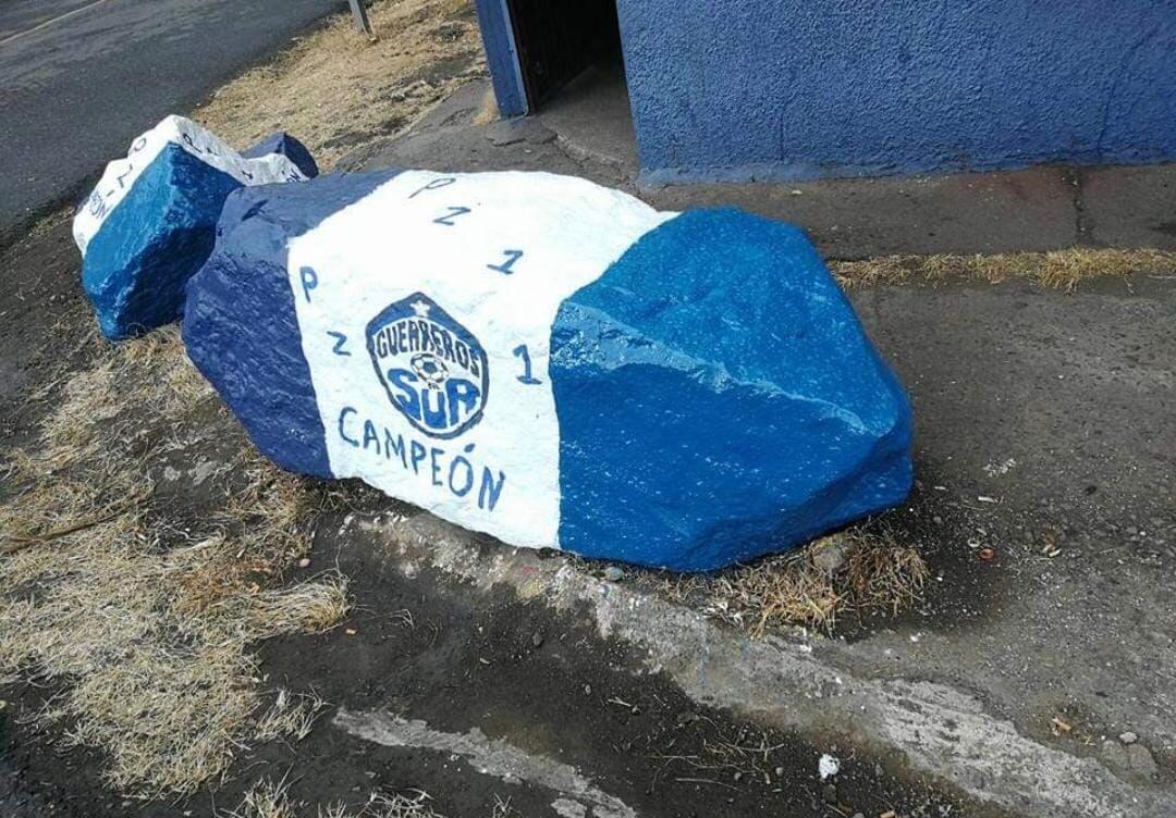 Las piedras del bar San Lorenzo. Cortesía.