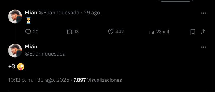 Elián Quesada, jugador de Alajuelense dejó picante mensaje luego del clásico. Captura de pantalla.