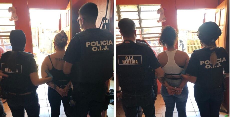 Condenadas por homicidio de iraní. Foto OIJ.