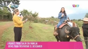 María Fernanda León del susto a la risa: esto le pasó en vivo a la figura de Teletica