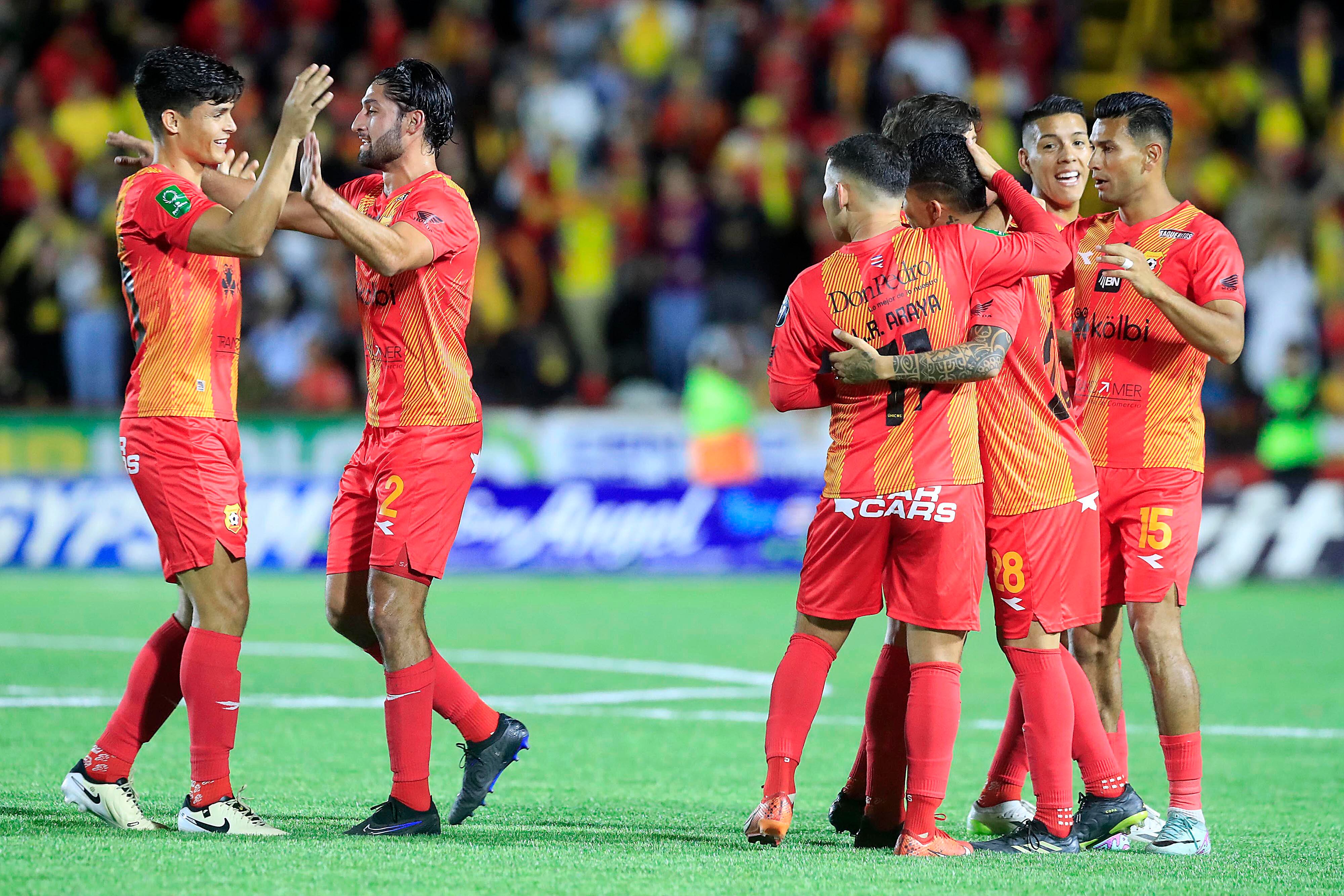 21/02/2024 Estadio Carlos Alvarado, Santa Bárbara. El Club Sport Herediano recibió a Santos de Guápiles, en partido de la jornada 6 del Torneo de Clausura, Copa Promérica 2024. Foto: Rafael Pacheco Granados