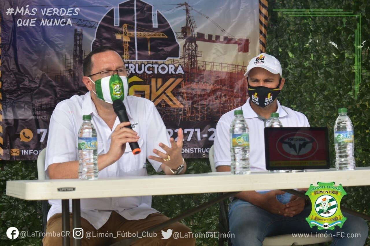 Nuevos jugadores de Limón. Cortesía.