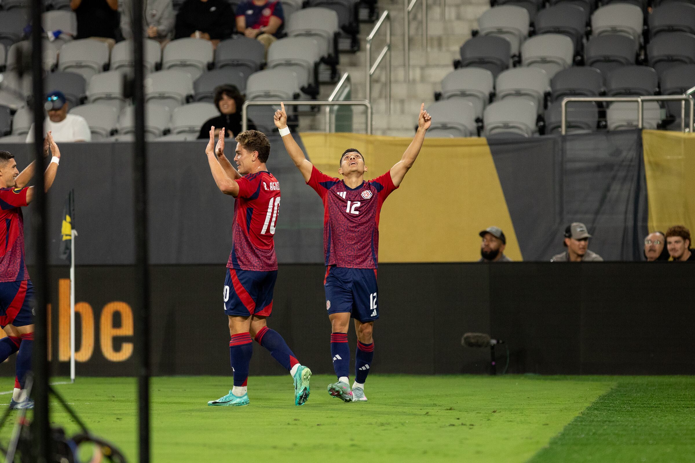 Buen jo entre Costa Rica Surinam Copa Oro 2025 / foto Fedefutbol