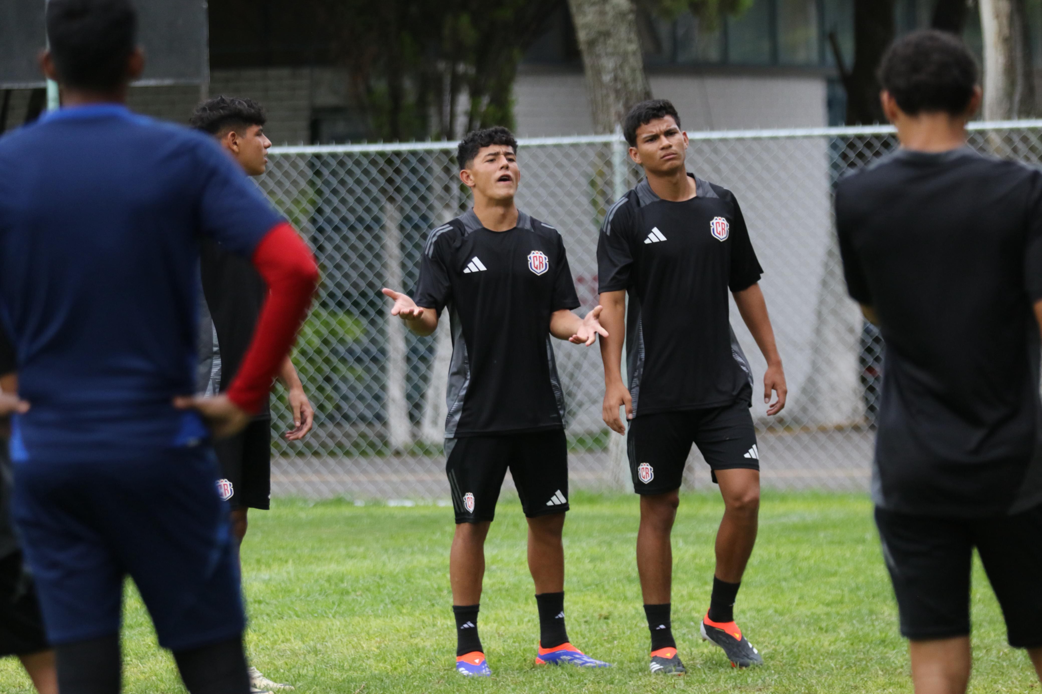Entrenamiento selección sub 20 en Celaya