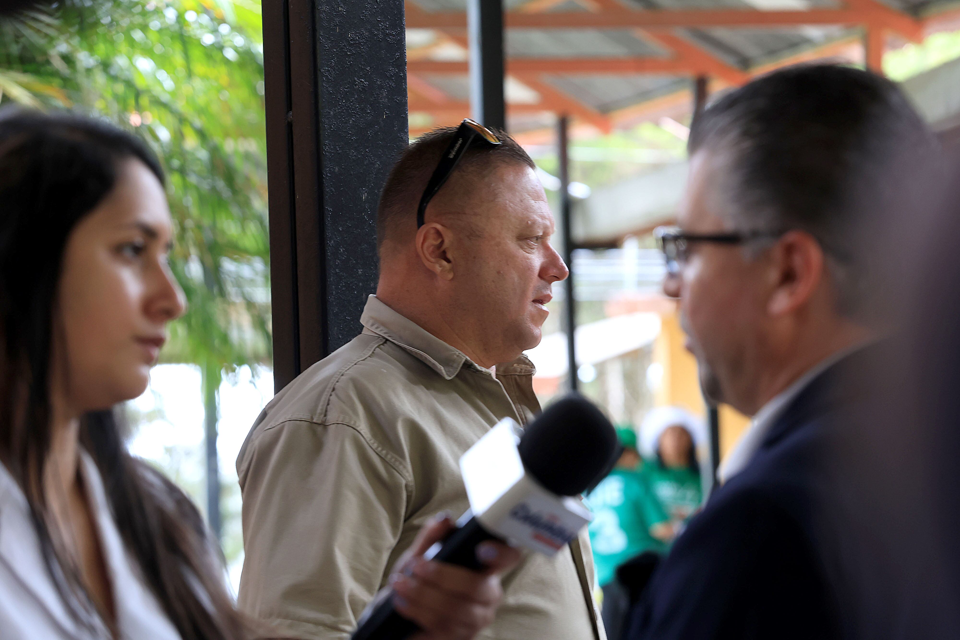 Gilberth Jiménez, precandidato del Partido Liberación Nacional (PLN)