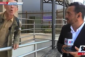 Hombre que interrumpió noticiero en vivo para insultar a Rodrigo Chaves fue capturado por amenazas